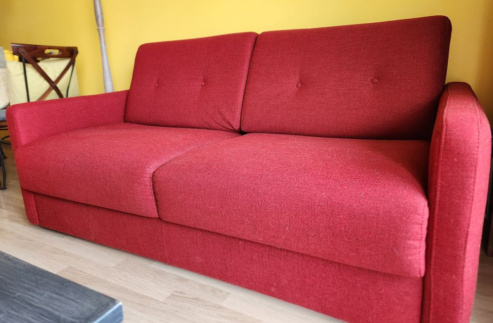 Canap&eacute; convertible de qualit&eacute; 140 cm (matelas 15 cm) Meubles