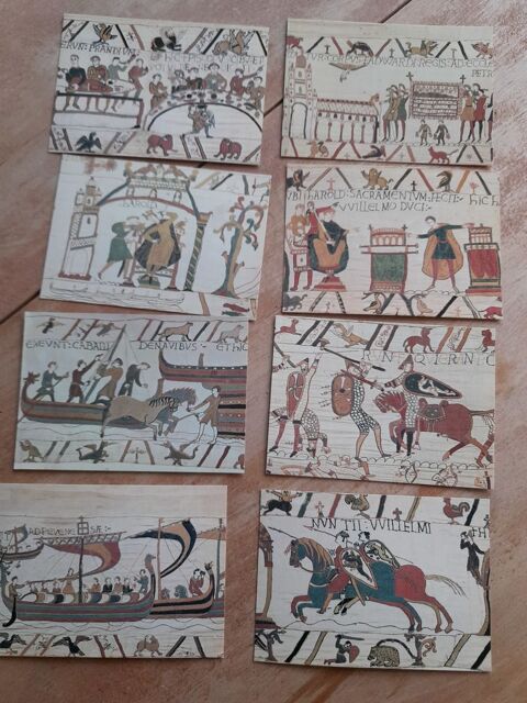 Cartes postales Tapisserie de Bayeux 10 Coings (36)