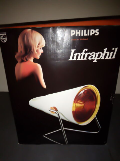 vintage 1970 - lampe chauffante Philips infraphil rouge 30 Villeneuve-le-Roi (94)