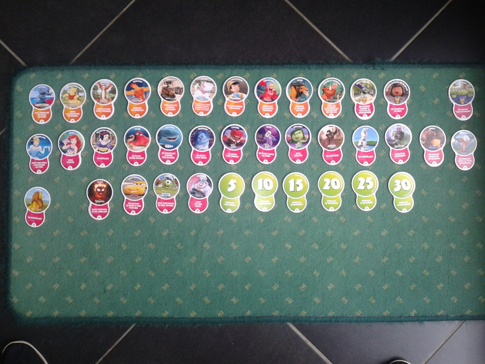 Cartes Auchan D&eacute;fis Disney 