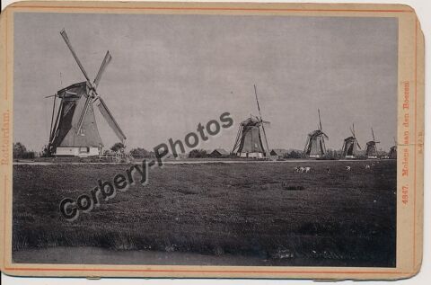 Photo Moulins à Vent ROTTERDAM - Molens aan den Boezem 1880 25 Loches (37)