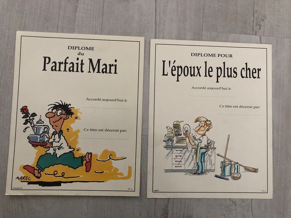 dipl&ocirc;mes &agrave; personnaliser NEUFS Livres et BD