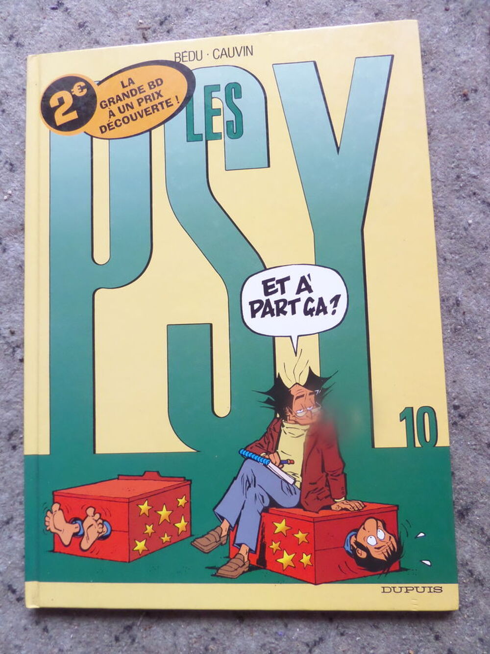 5 bandes dessin&eacute;es DOCTEUR PSY Livres et BD