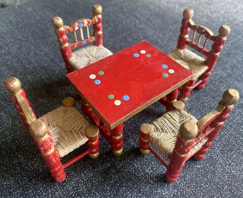 Meubles de poupée taille lundby bois et corde 20 Issy-les-Moulineaux (92)