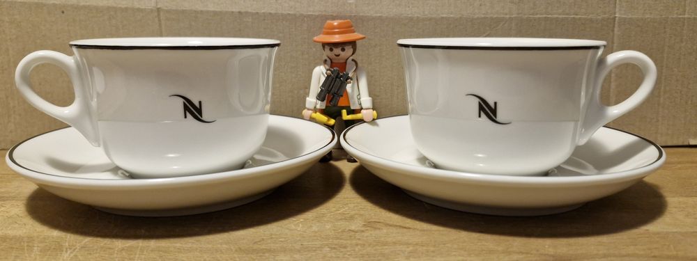 NESPRESSO tasses cappuccino X2 Décoration