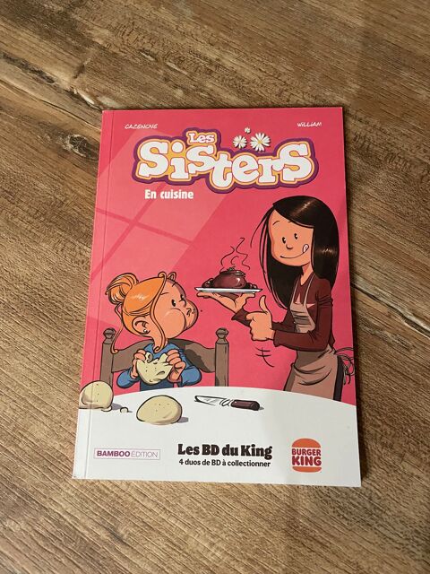 Livre enfant  \'\'  Les Sisters en cuisine - les mythos en cuisine   \'\' 3 Saleilles (66)