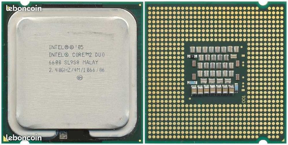 Processeurs Intel core 2 duo - 775 Matériel informatique