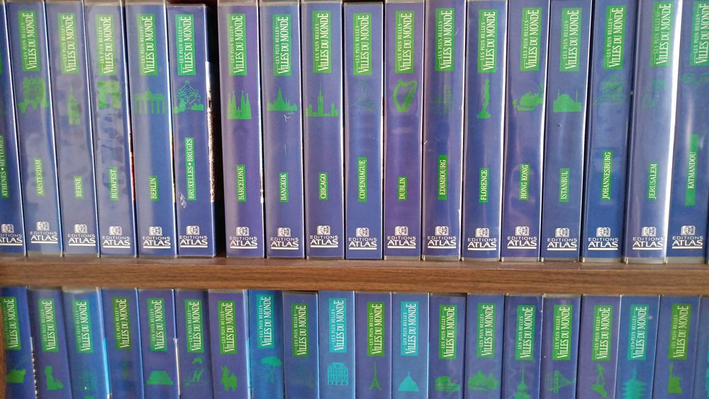 cassettes vhs DVD et blu-ray