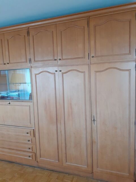MEUBLE LIVING  BON ETET 2 LITS ENCASTRES CHENE MASSIF 75013  Paris 13 (75)