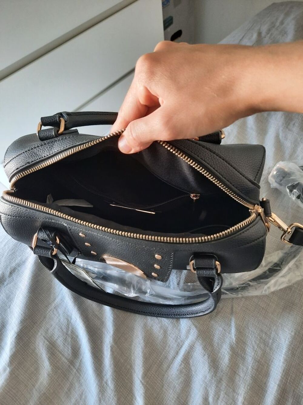 Sac noir neuf Maroquinerie