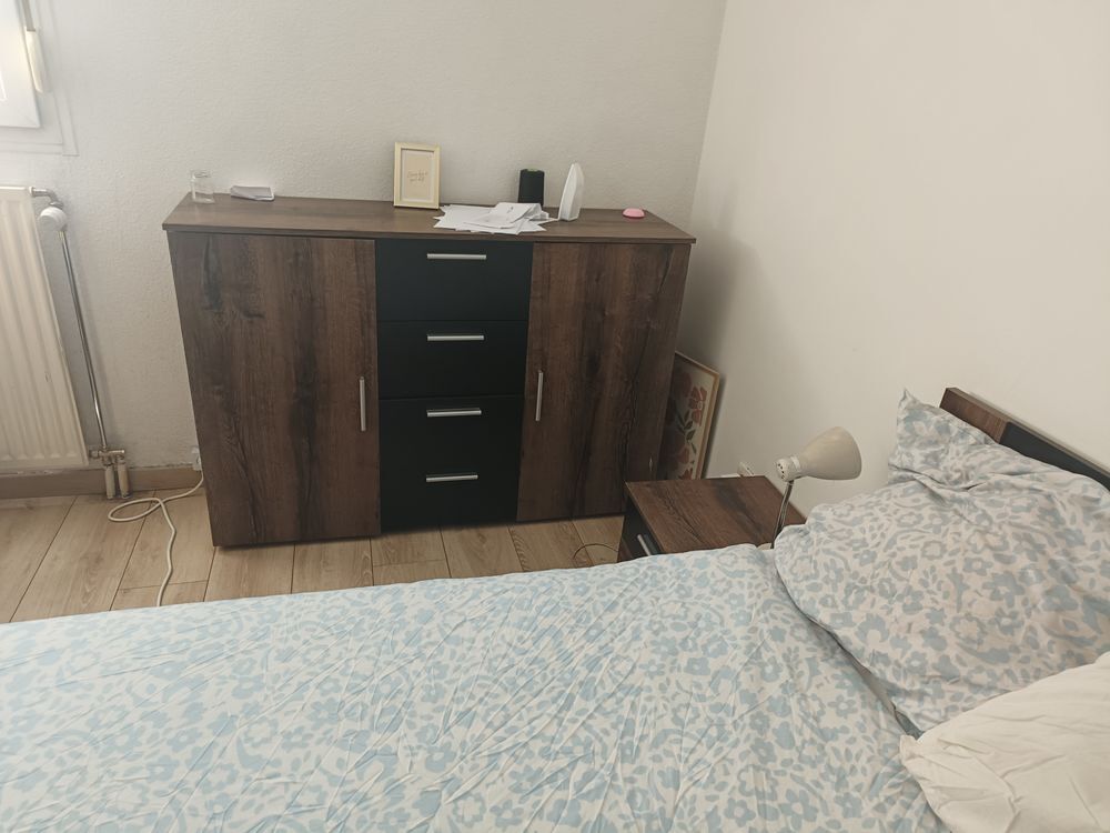 Chambre compl&egrave;te adulte ? comme neuve ? couchage 180x20 Meubles