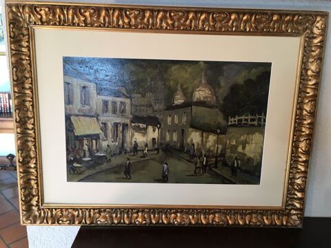 tableau  huile  sur  panneau  signe  0 Marsannay-la-Cte (21)