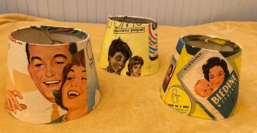 Abat-Jour vintage, pi&egrave;ces uniques Décoration
