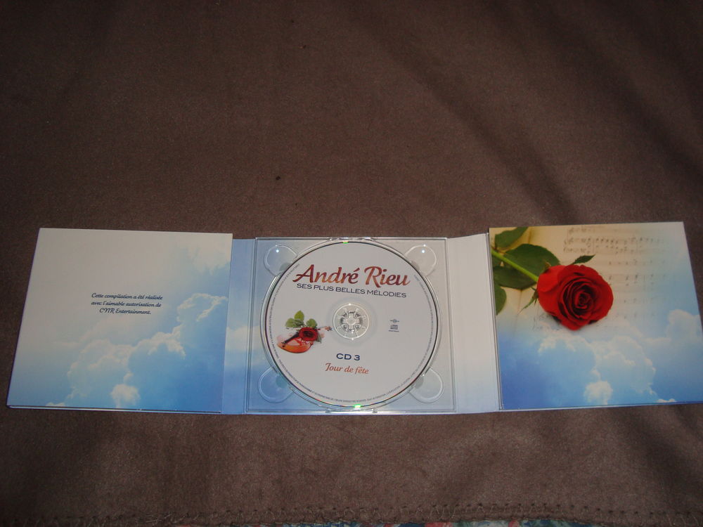 Coffret Andr&eacute; RIEU,5 CD CD et vinyles
