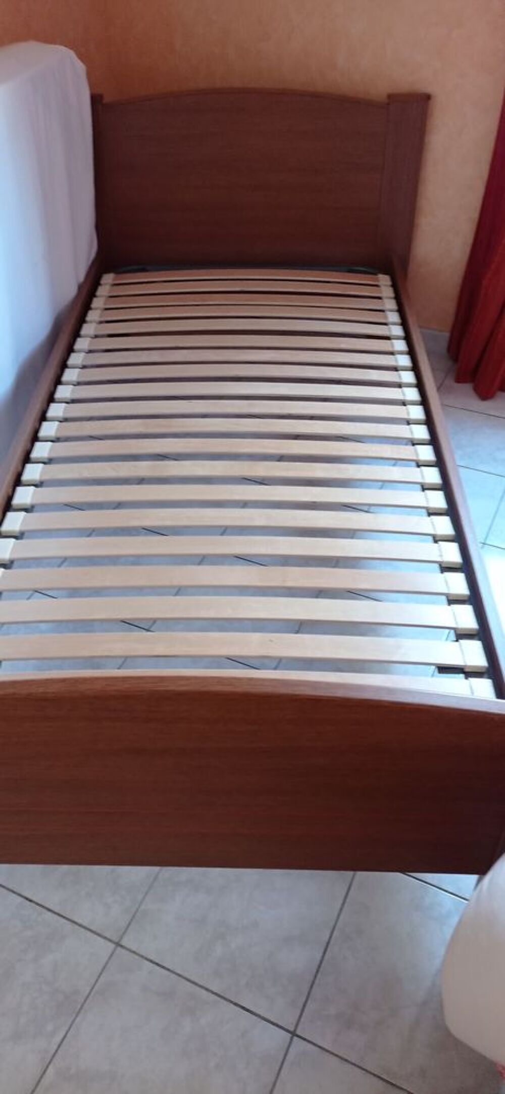 LIT + MATELAS 90x190 Meubles