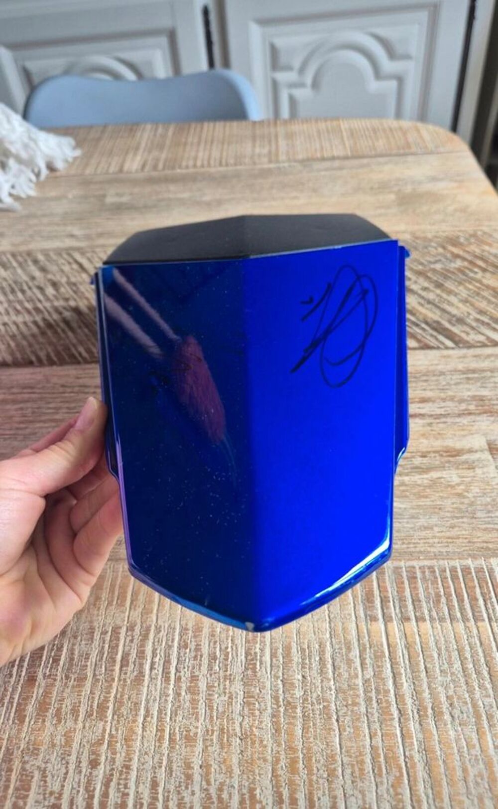 Capot de selle sign&eacute; par Fabio Quartararo 