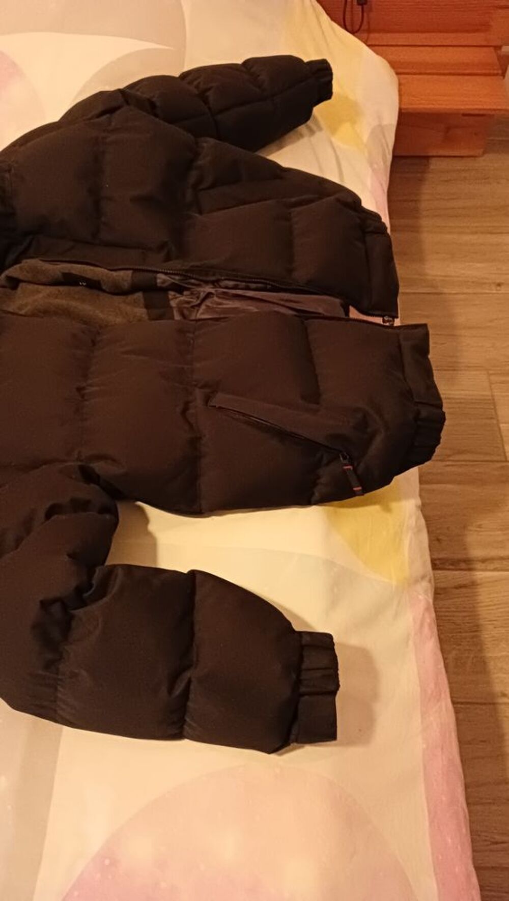 blouson polaire antracite Vêtements
