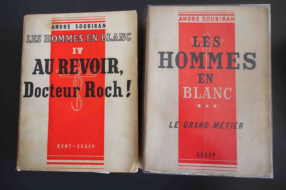 Les hommes en blanc Andr&eacute; Soubiran, Livres et BD