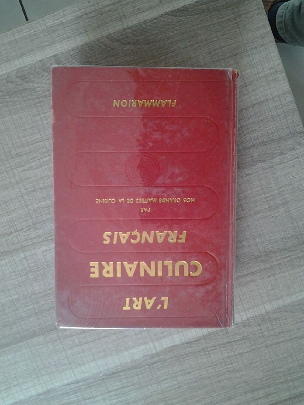 livre de cuisine ancien 