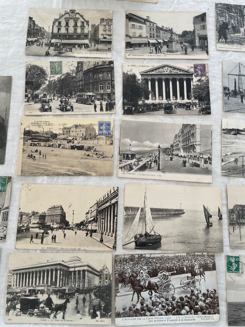 lot de cartes postales anciennes 