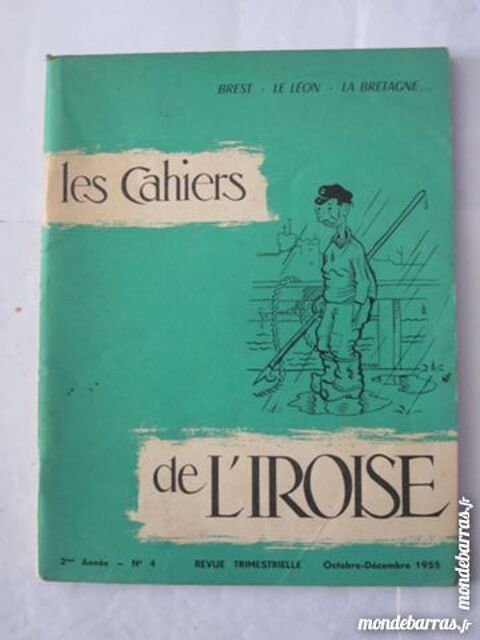 CAHIERS DE L' IROISE N 4 DE 1955 3 Brest (29)