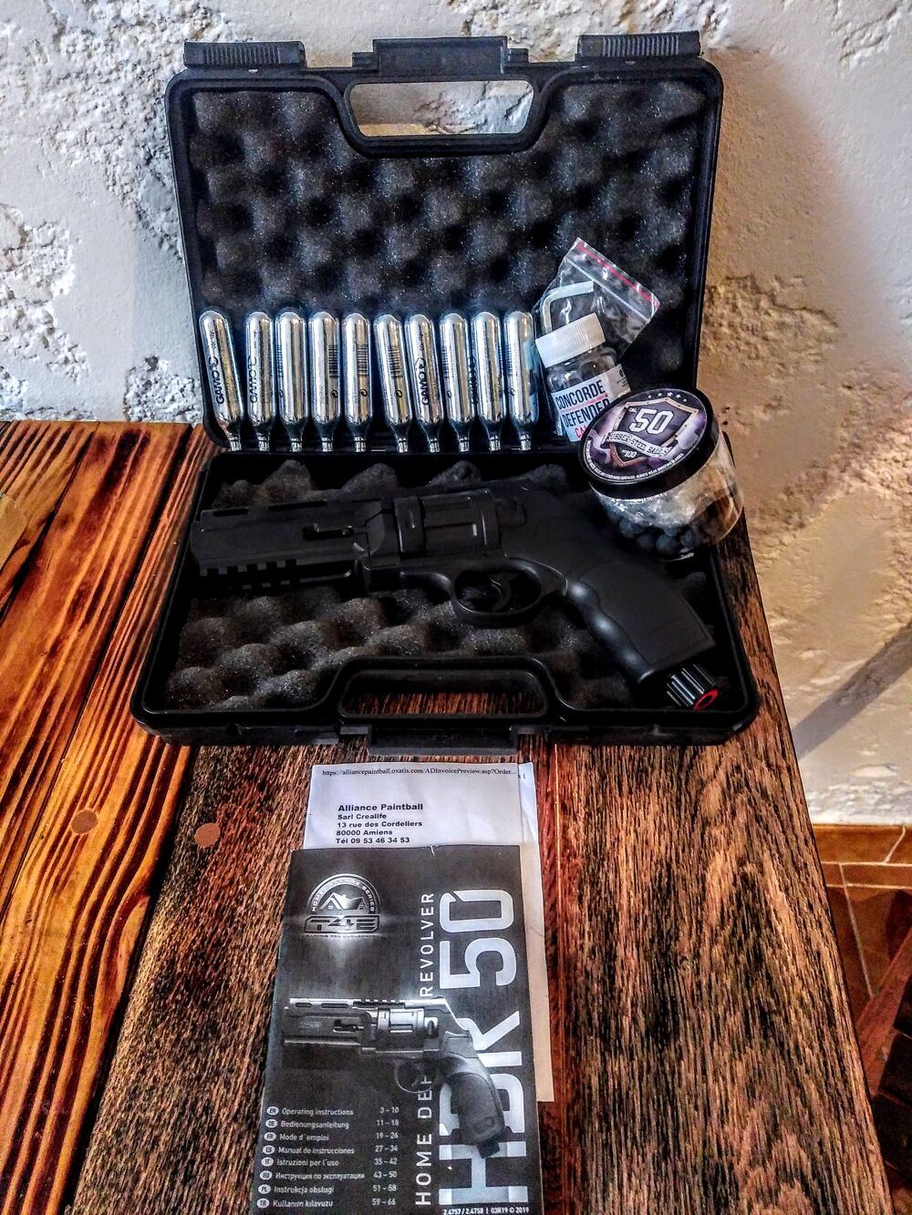 revolver paintball Umarex HDK50 T4E Sports
