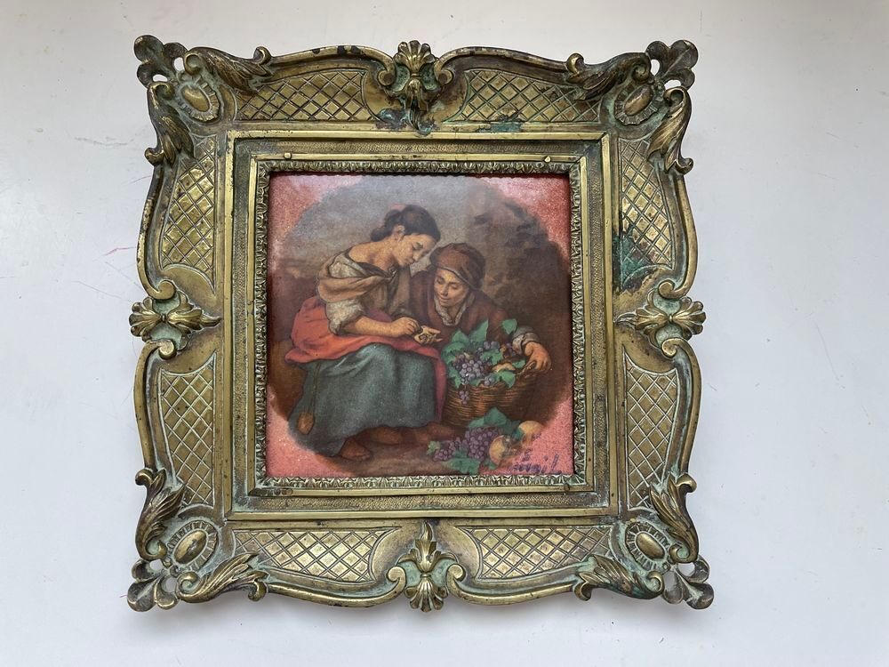 Peinture sur cuivre Décoration