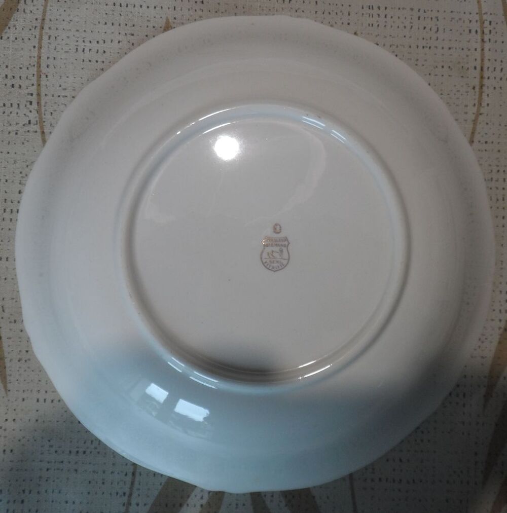 1 plat creux en fa&iuml;ence CERANORD SAINT AMAND semi-vitrifi&eacute; Cuisine