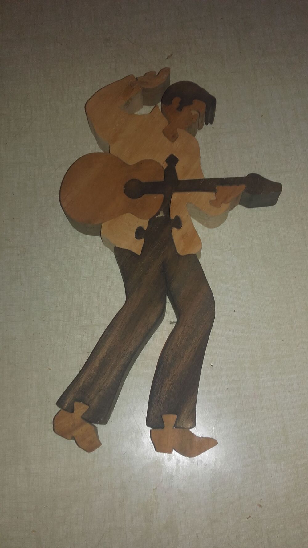 ancien jouet decoratif d elvis 