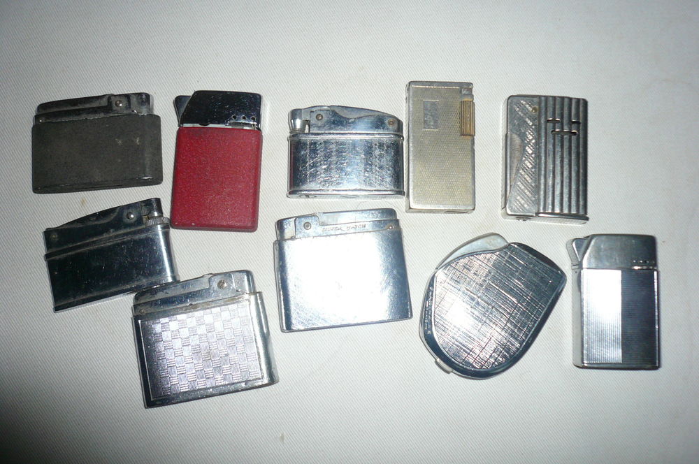 Lot de briquets de collection 
