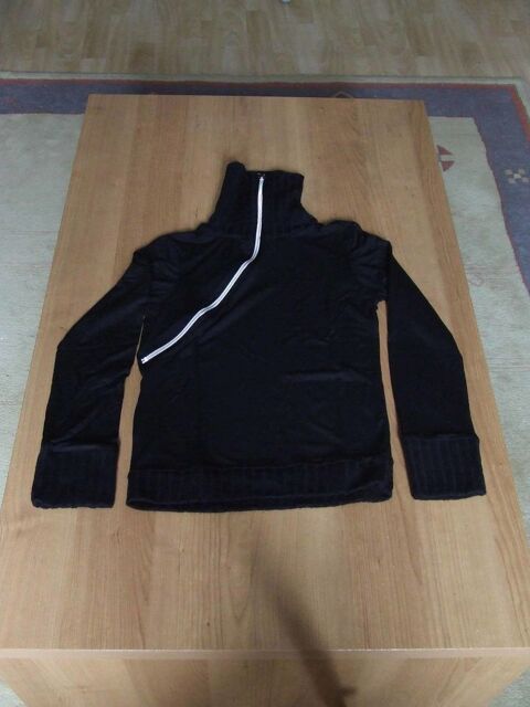 Pull fin manches longues col roul�, JENNYFER, Taille L, TBE 5 Bagnolet (93)