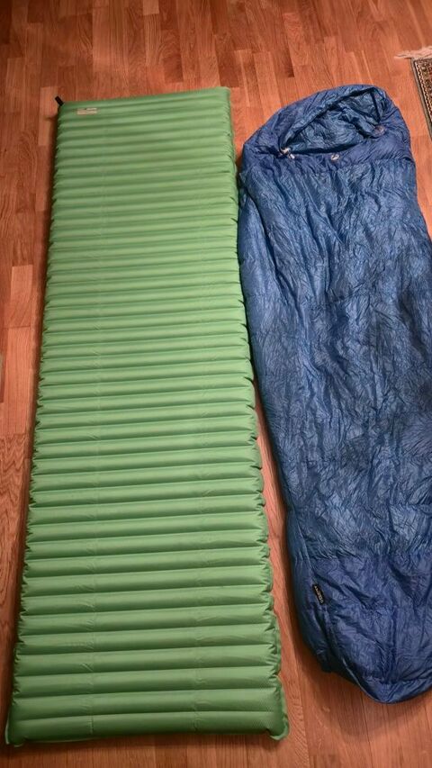 Matelas thermarest 4 saisons+ sac de couchage plume d'oie 5� 130 Saint-Gilles-Croix-de-Vie (85)