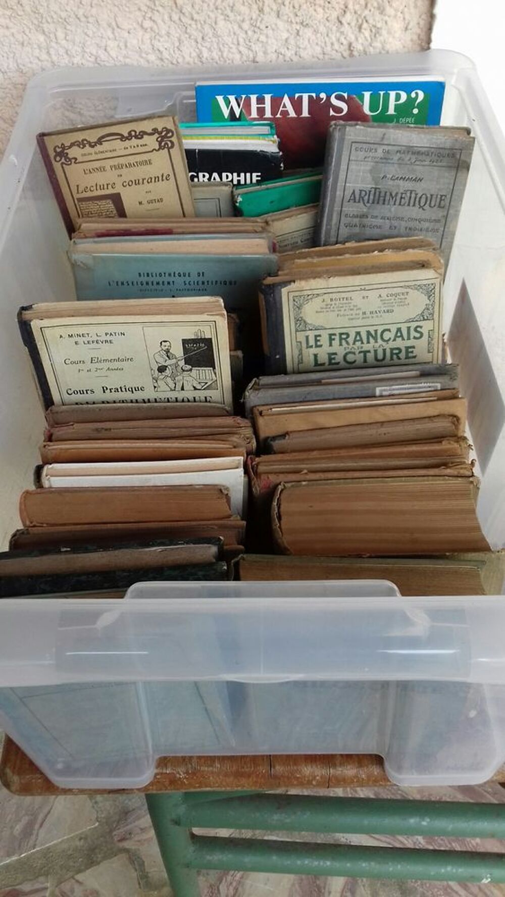 livres d'&eacute;cole anciens Livres et BD