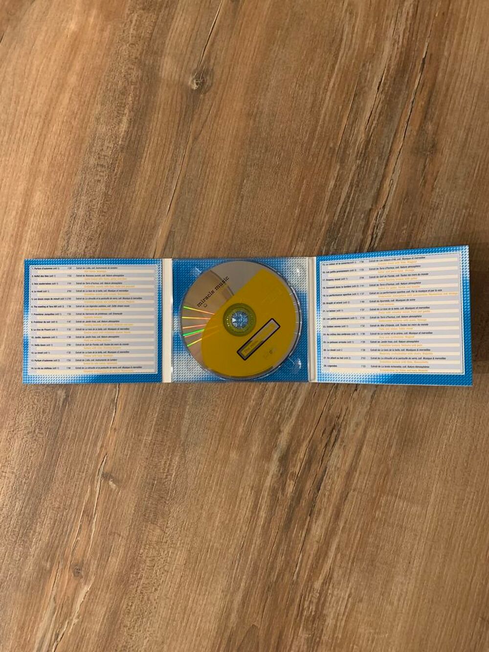 CD Miracle music " The miracle of water " CD et vinyles