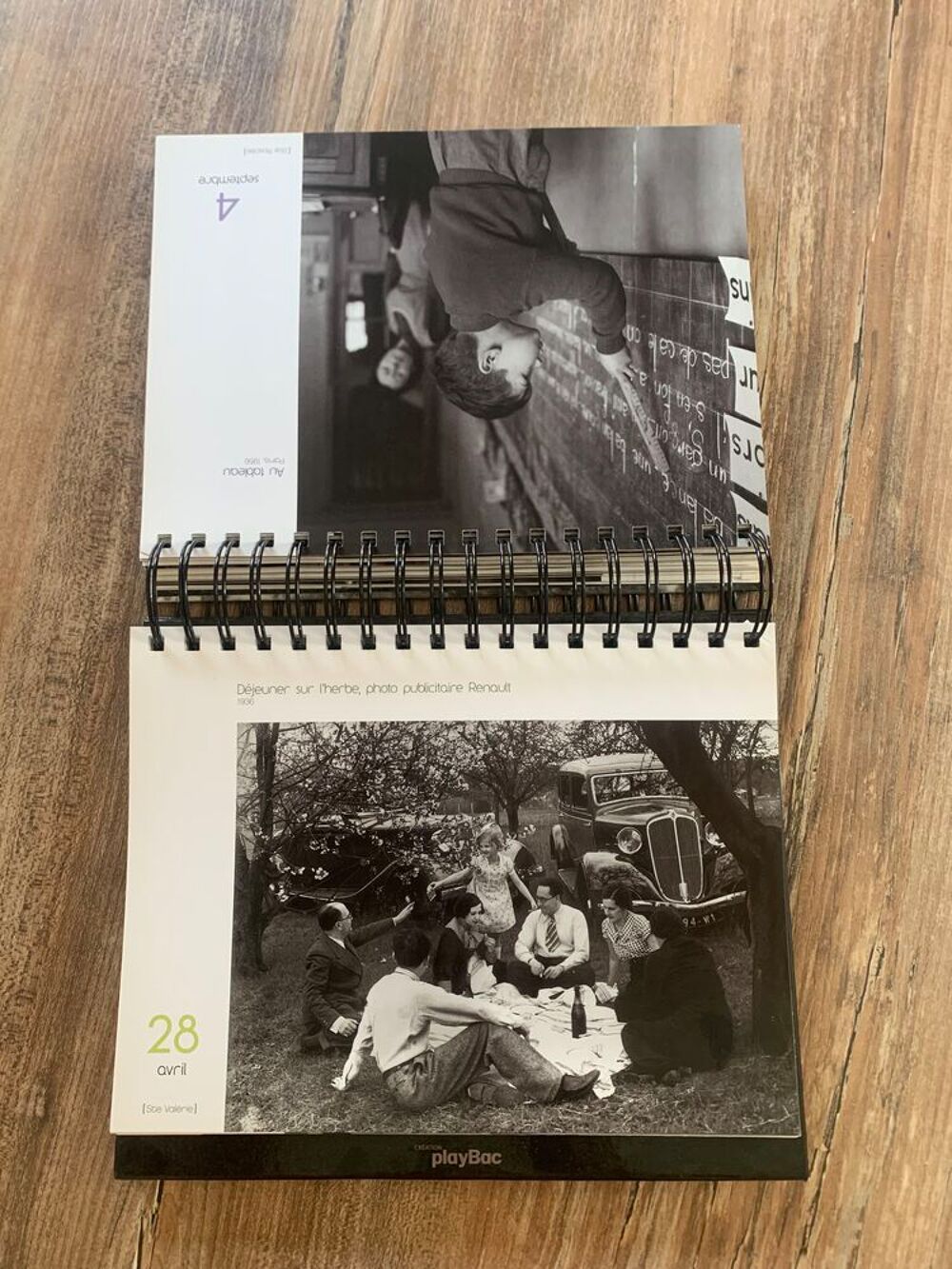 Calendrier perp&eacute;tuel Robert Doisneau en 365 phot 