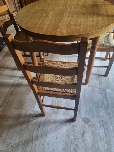 Lot de 4 chaises chêne 80 Comines (59)