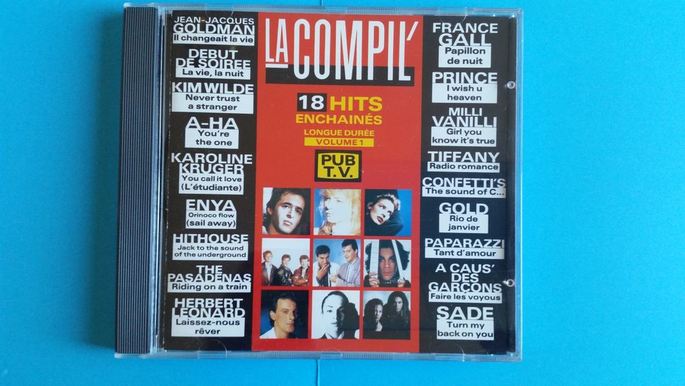 LA COMPIL CD et vinyles