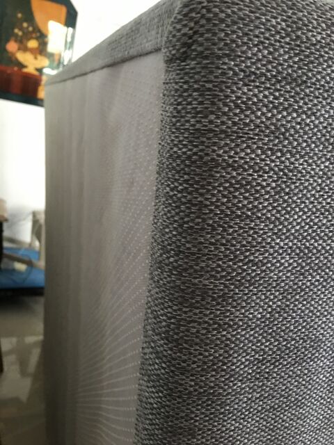 SOMMIER tapissier  tissu gris 49 Nice (06)