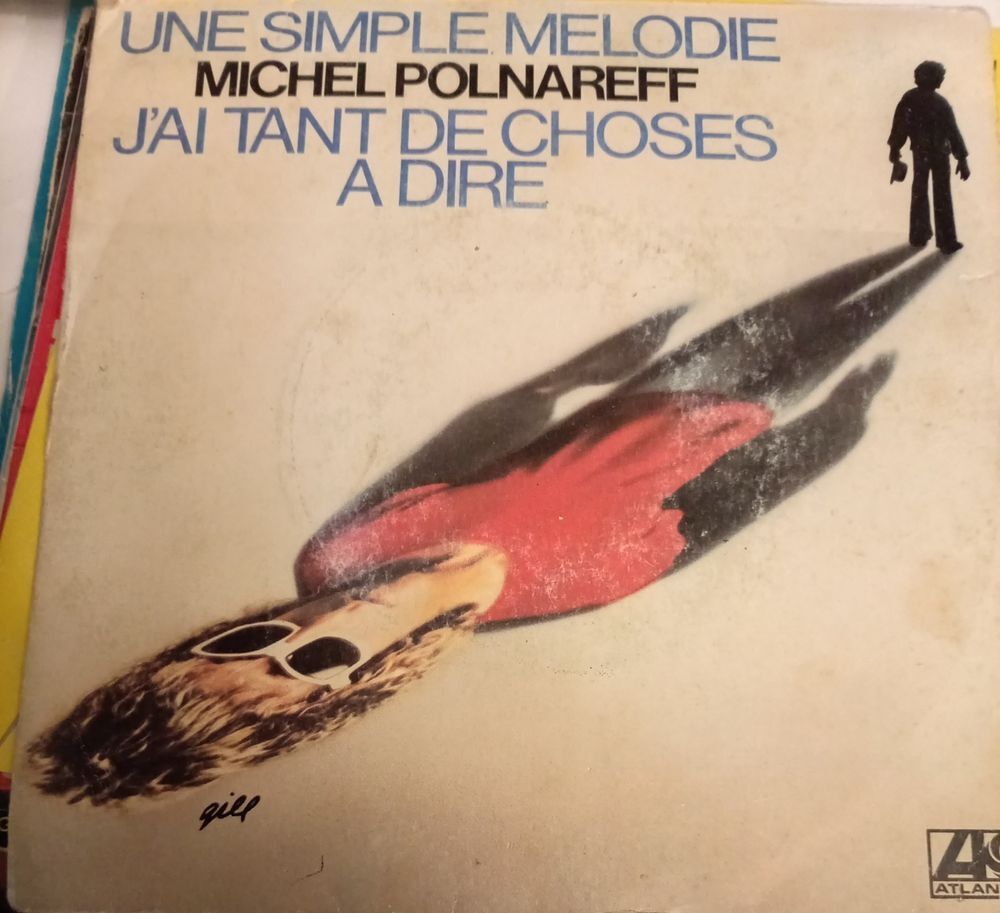 MICHEL POLNAREFF / 9 X DISQUES VYNOL 45 TOURS CD et vinyles