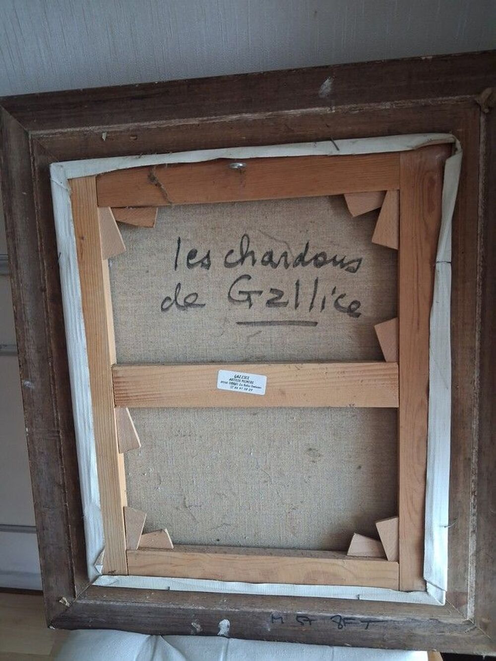 TABLEAU "Les chardons" Décoration