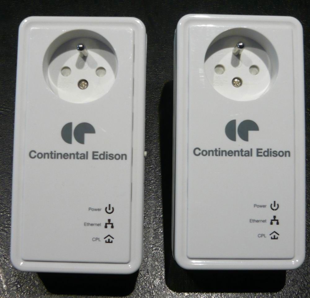 Continental Edison CPL 200 Mbps Matériel informatique
