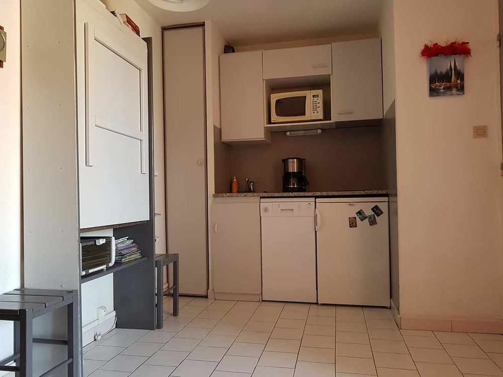   Cap d'Agde  T2 cabine loggia 6couchages Clim PARKING Piscine Languedoc-Roussillon, Le Cap D Agde (34300)