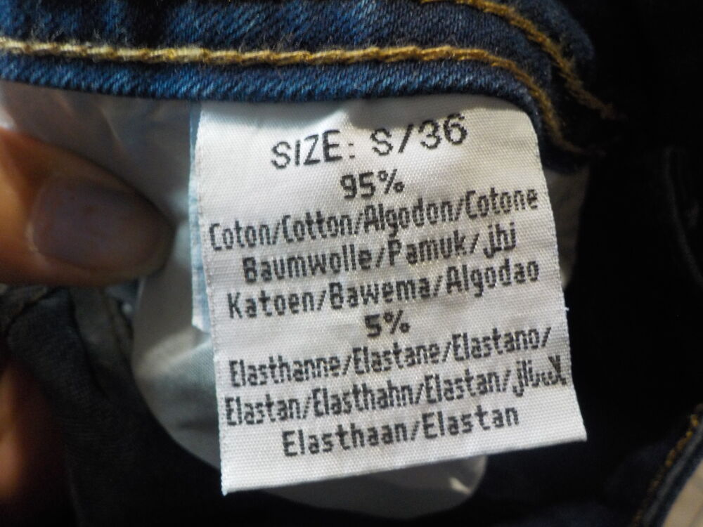 JEAN FEMME REALTY JEANS DENIMART TAILLE 36 Vêtements