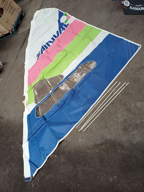SAINVAL voile de planche � voile vintage 60 Tours (37)