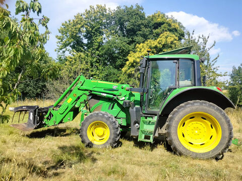 John Deere 6110M - 2017 - 3 350 h - Chargeur - sans TVA 76500 29270 Cléden-poher