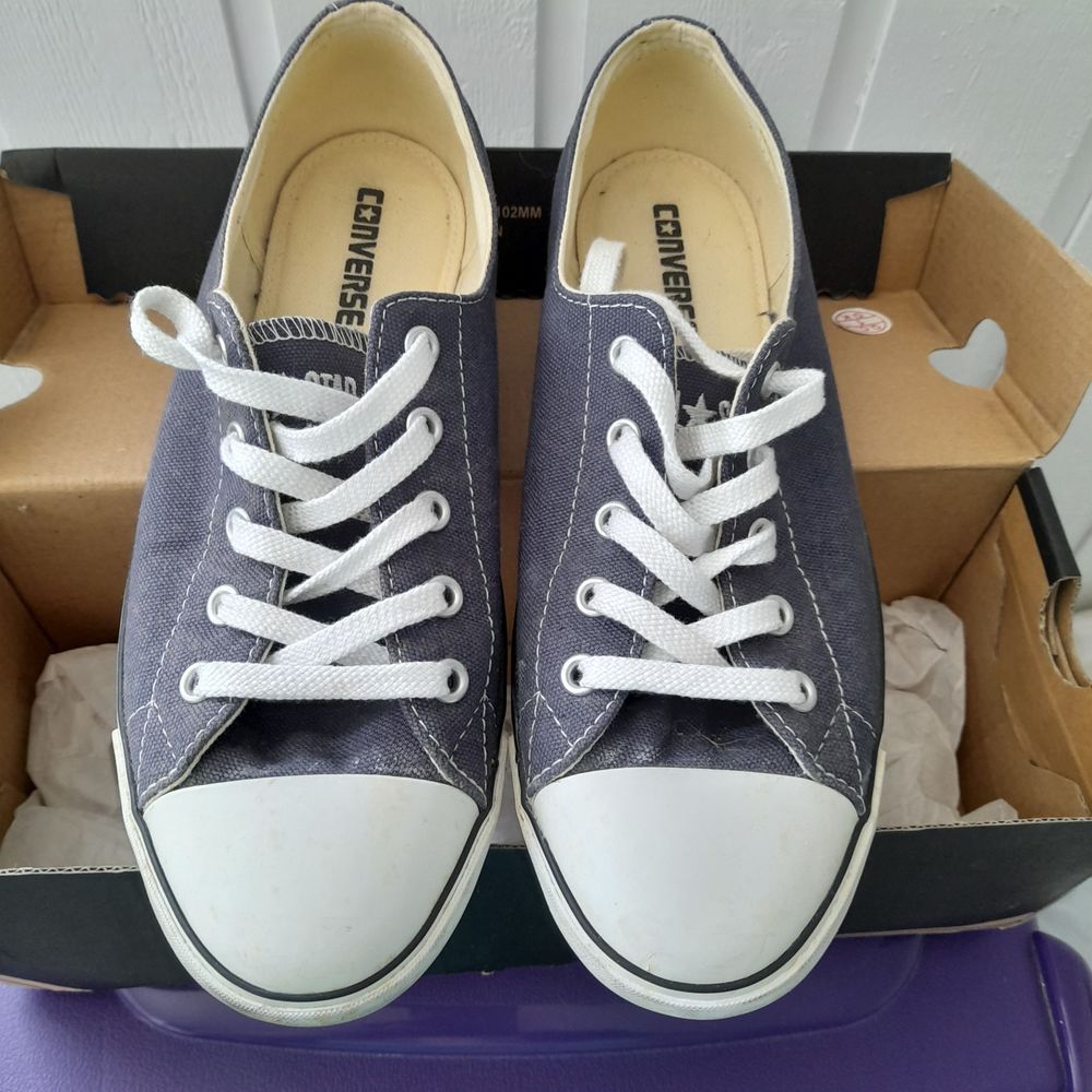 Converses bleues Chaussures