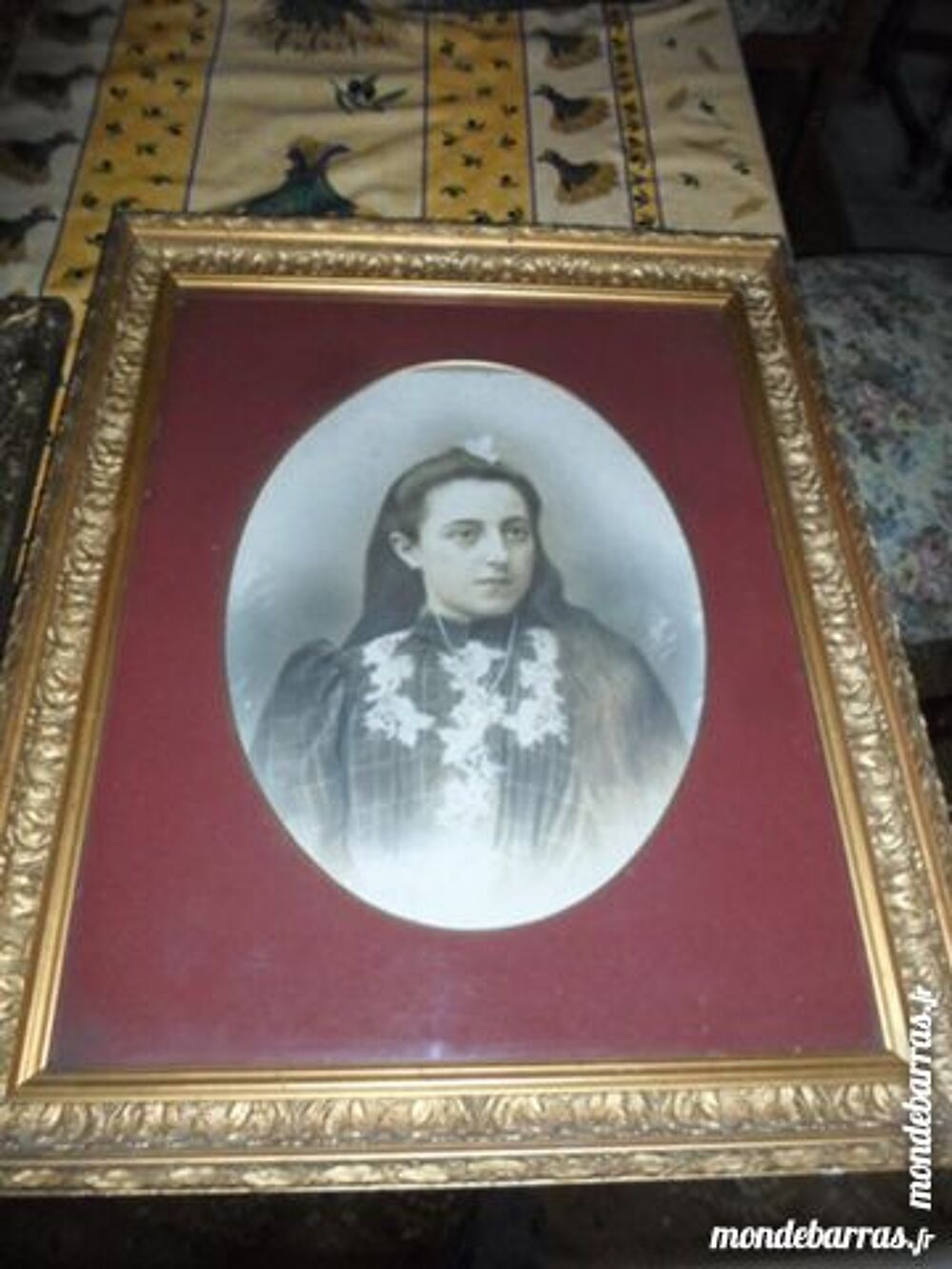 tableau ancien avec cadre moulure ancienne Décoration