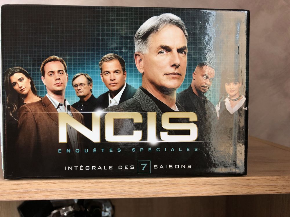 NCIS Enquetes Speciales coffret saison 1 &agrave; 7 DVD et blu-ray
