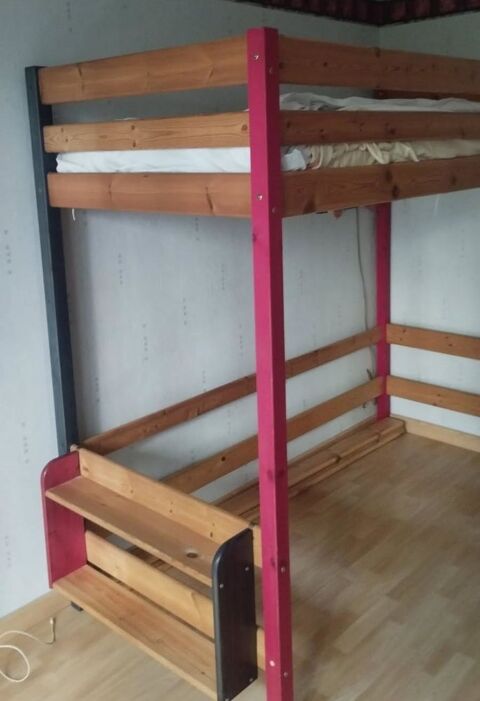 Lit mezzanine bois avec échelle 300 Yerres (91)