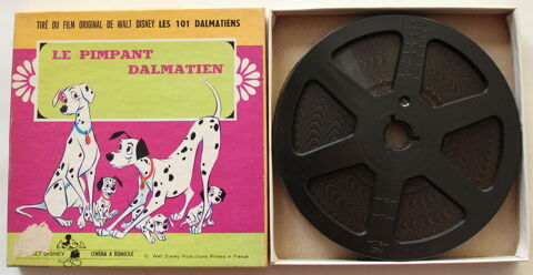 Film super 8 MM 101 dalmatiens Disney
le pimpant dalmatien 12 Issy-les-Moulineaux (92)